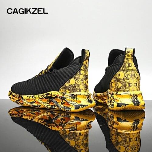 Men Sneakers Black Mesh Breathable Running Sport Shoes For Male Lace Up Non-slip Men Low Athletic Men Sneakers Casual Men Shoes