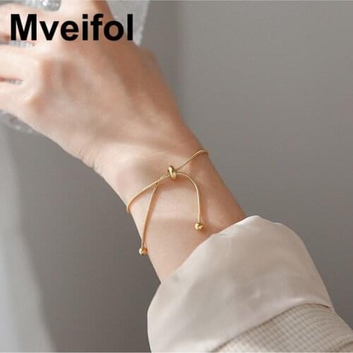 Золотые браслеты Mveifol China At AliExpress