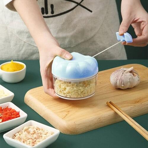 New Multi-function Manual Garlic Chopper High Speedy Vegetable Cutter Kitchen Accessories Gadgets Kitchen Tool