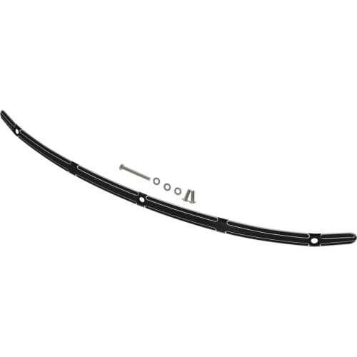 Motorcycle Slot Track Styling Windshield Trim Black For Harley Touring FLHT FLHX 2014 2015 2016