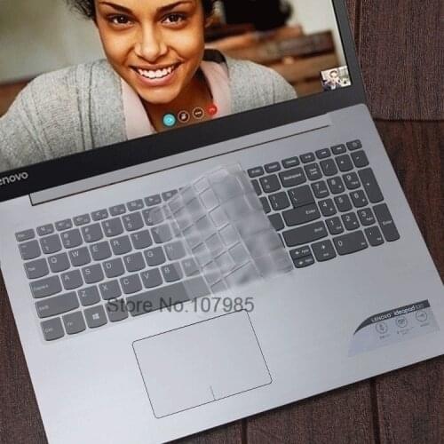 TPU Silicone Notebook Keyboard Cover Skin Protector For Lenovo IdeaPad 330 320 320-17 330-17 17.3" HD - i5-8250U 17 inch Laptop