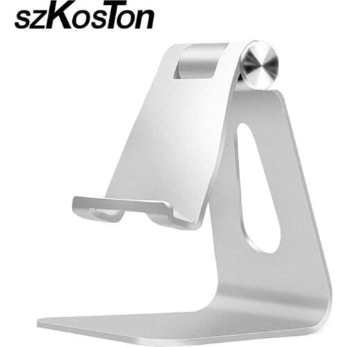 Universal Desk Tablet Holder Stand For apple iPad iPhone Tablet Aluminium Alloy Bracket Stand Mobile Phone Charging Cradle Mount