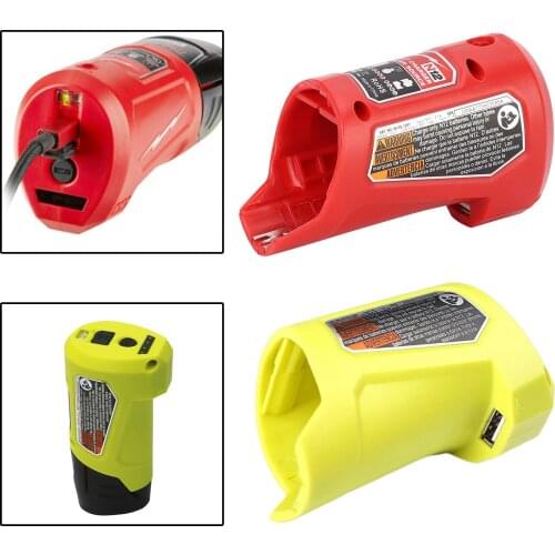 USB Battery Power Charger Adapter Converter for 48-59-1201 M12 12V Lithium Battery Adapter Mobile Phone Power Supply