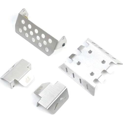 YIKONG YK4101 YK4102 YK4103 1/10 RC Car Spare Parts Refit upgrade Metal chassis Armor Guard plate