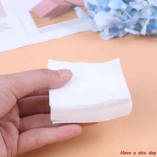 100pcs/Box Cosmetic Face Cleansing Care Facial Cotton Makeup Remover Pads Soft Napkins Pads Facials Make Up Supply
