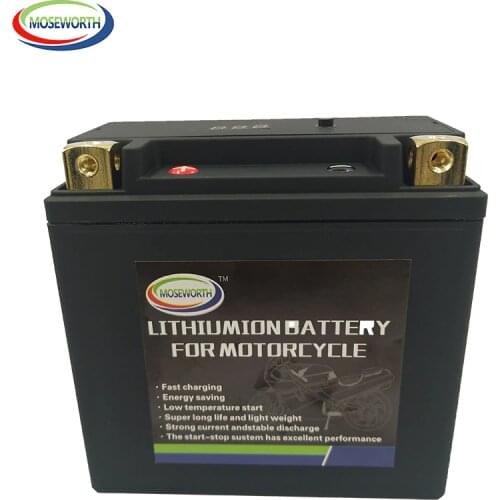 9-B 12V 9AH Motorcycle Battery LiFePO4 Fe 350CCA Size135x75x133mm Bulit-in BMS Voltage Protection Lithium Phosphate ion Battery