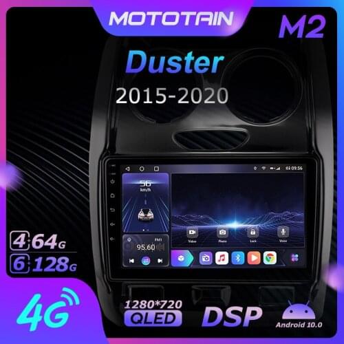 Ownice 6G+128G Android 10.0 Car Radio For Renault Duster 2015 - 2020 Multimedia Player Video Audio 4G LTE GPS Navi