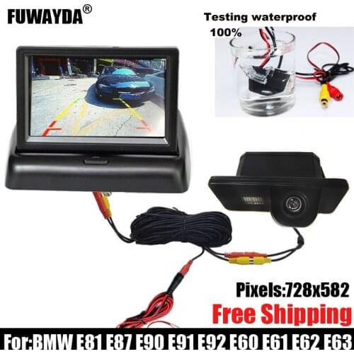 Free shipping!! SONY CCD Chip Car Rear View Reverse Backup CAMERA for BMW E81/E87/E90/E91/E92/E60/E61/E62/E63/E64/E70/ E71