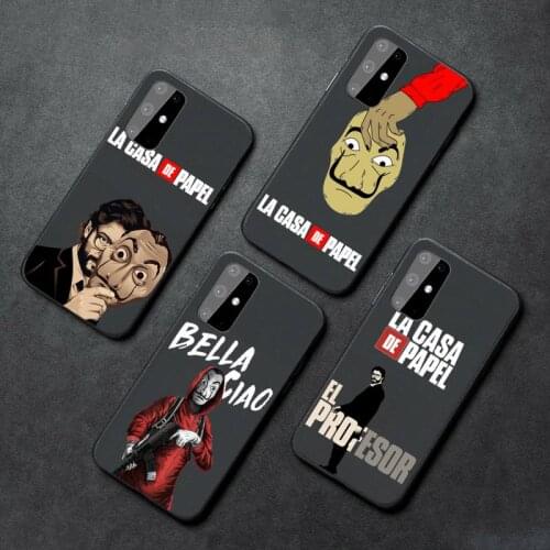 Spain TV Money Heist House Paper Phone Case For Huawei P20 P30 P40 lite Pro P Smart 2019 Mate 10 20 Lite Pro Nova 5t