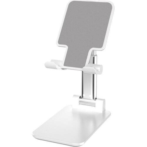 Mobile Phone Tablet Desktop Holder Stand for IPhone X XS 11 12 Huawei Xiaomi Mi Metal Plastic Holder Foldable Telescopic Stand