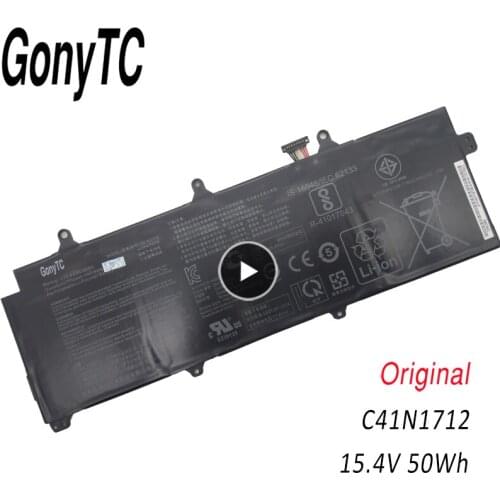 GONYTC C41N1712 Laptop Battery For ASUS GX501 GX501Vl GX501GI GX501G GX501GM GX501GS GX501VSK GX501VS-XS710B200-02380100