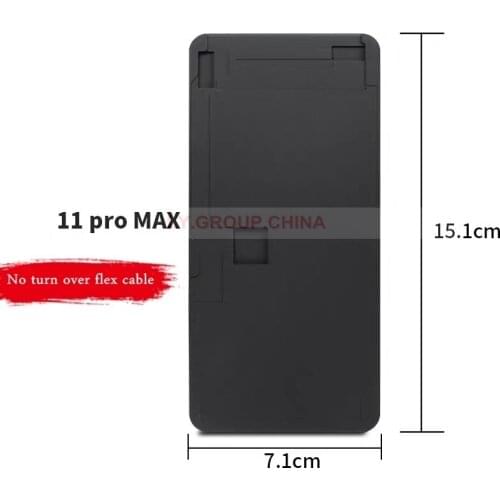 For iphone 6G 6P 6SP 7G 7P 8P X XS MAX XR 11 pro Max Pressure LCD Laminating Machine Black Rubber Silicon Mat
