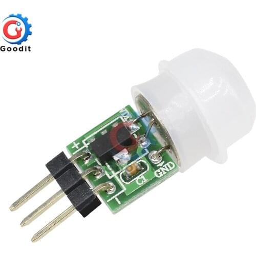 AM312 DC 2.7 to 12V Mini IR Pyroelectric Infrared PIR Motion Human Sensor Automatic Detector Sensor Module
