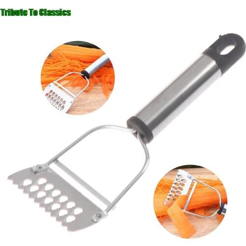Multifunction Stainless Steel Vegetable Grater Peeler Cutter Potato Carrot Fruit Slicer Kitchen Tools 17*6cm