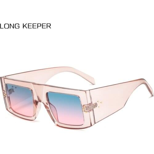 New Fashion Sunglasses Women Men 2020 Brand Design Oversized Square Sun Glasses Vintage Retro Shades Eyewear UV400 zonnebril