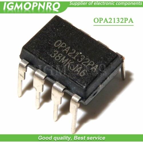 5PCS OPA2132PA OPA2134PA OPA2132 OPA2134 DIP-8 audio op amp IC chip double channel amplifier new and original IC