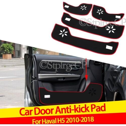 Door anti-kick pad door protection pad door panel cover pad car door sticker For Haval H5 2010 2011 2012 2013 2014 2015-2018