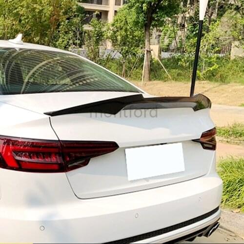 Car Styling For Audi A5 S5 RS5 Sportback 2017-2020 High Quality Carbon Fiber Rear Trunk Boot Lip Roof Spoiler Wing