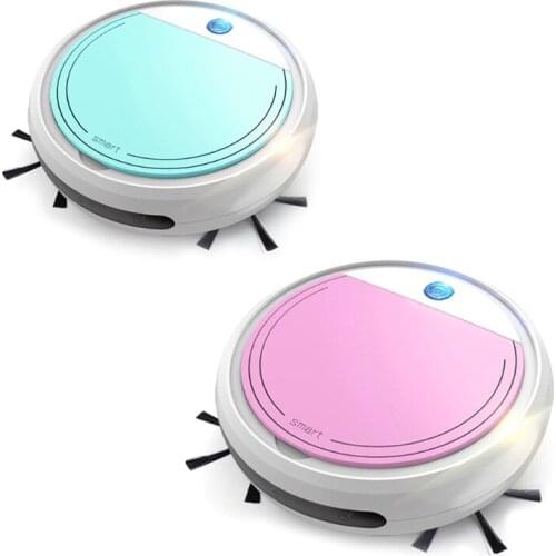 Smart Robot Vacuum Cleaner Strong Suction Automatic Bot Multifunctional Pet Hair Allergies Usb Rechargeable Home Cleaning
