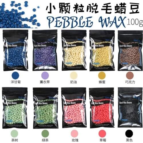 100g Wax Beans No Strip Depilatory Hot Film Hard Wax Pellet Waxing Face Hair Bikini Removal Wax Beans Hair Removal Cream Wax