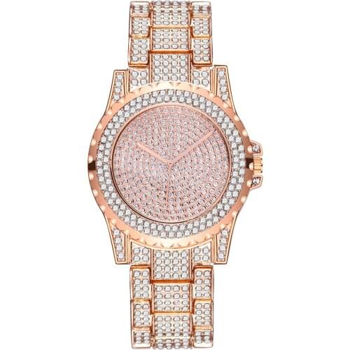 YOLAKO Women's Watches With Rhinestones
