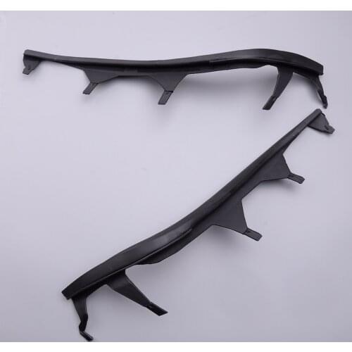 1 Pair Upper Headlight Cover Strip Sealing Fit for BMW E46 325i 325xi 330i 330xi 2001 2002 2003-2005 63126921859 63126921860