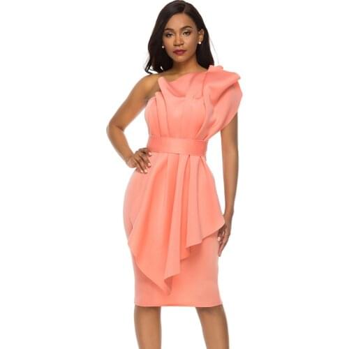 2021 Strapless, sexy high waist big yards of cultivate ones morality belt package hip women dress