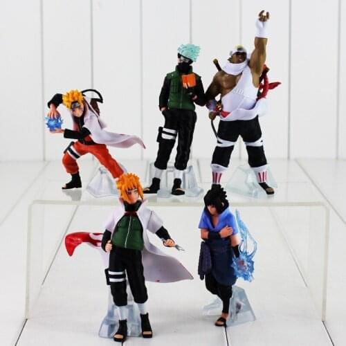 5pcs/lot Anime Figure Toy Model Doll