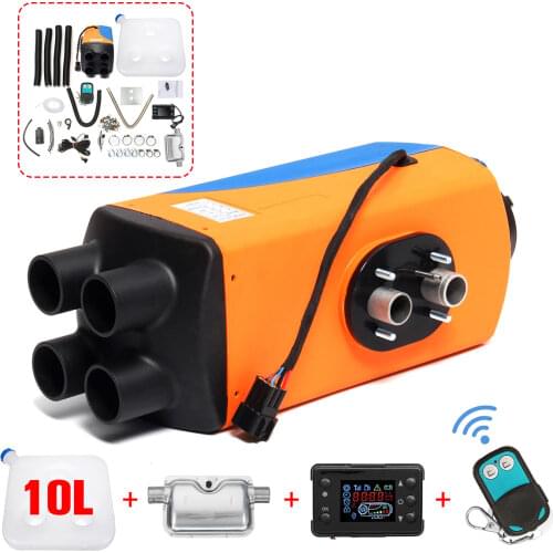 12/24V 3/5KW Diesels Heater Autonomous Heater RV auxiliary Heater Parking Heater With Remote Control Silencer for Trucks Boats