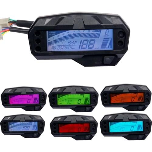 For Yamaha FZ16 Water Temperature Motorcycle Tachometer Digital Odometer Speedometer Meter Gauge Moto Tacho Instrument