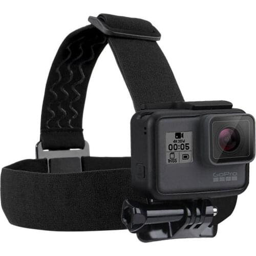 Elastic Adjustable Harness Head Strap Mount Belt for ALL GoPro HERO 8 7 6 5 4 3 Sjcam New Mount Belt Adjustable Band Session