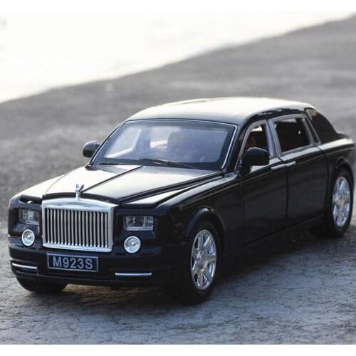 1:24 Toy Car Excellent Quality Rolls-Royce Phantom Metal Car Toy Alloy Car Diecasts & Toy Vehicles Car Model Toys For Children