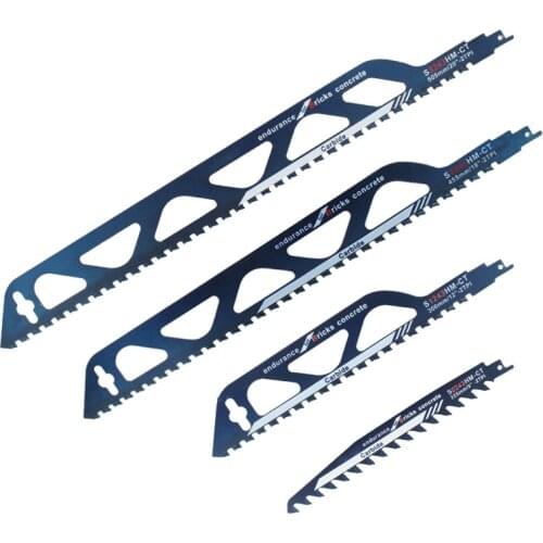 Hard Alloy Reciprocating Saw Blades Saber Saw Handsaw Multi Saw Blade For Cutting Wood Metal PVC Tube Power Tools Accessories