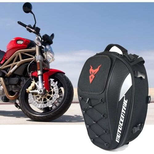 New Motorcycle Rider Backpack Multifunction Motorcycle Back seat bags Waterproof Motorbike Tail Bag Moto Racing Helmet/Rear bag