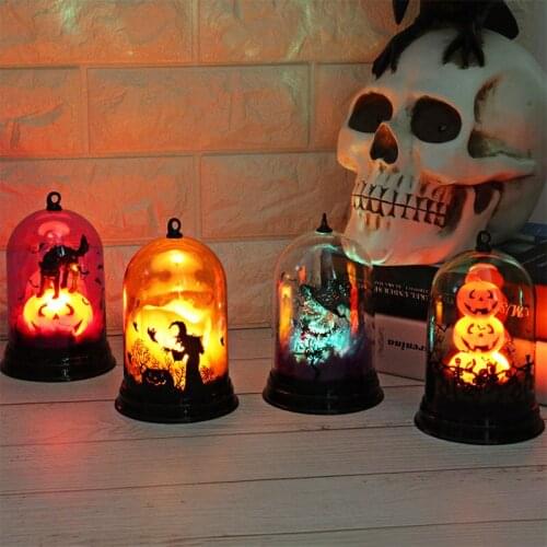 Pumpkins Halloween Lamp Witch Home Decor LED String Lights Lanterns Lamp Party Supplies Halloween Decor Haunted House Decor
