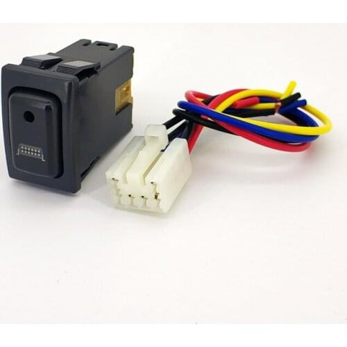 Fan audio Radar LED recorder fan power supply rear view mirror door switch button with wire for Jimney 2007-2015