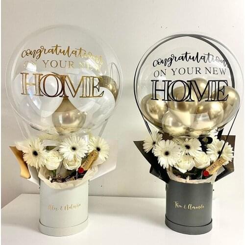 Balloon Gift Congratulations On Your New Home Inside Packing Surprise Baby Shower Happy Birthday Boy Girl 1st Decoration Party