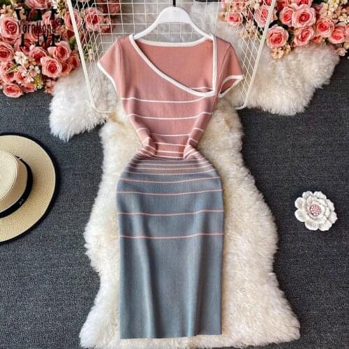 YORNMONA Summer Short Sleeve Dresses