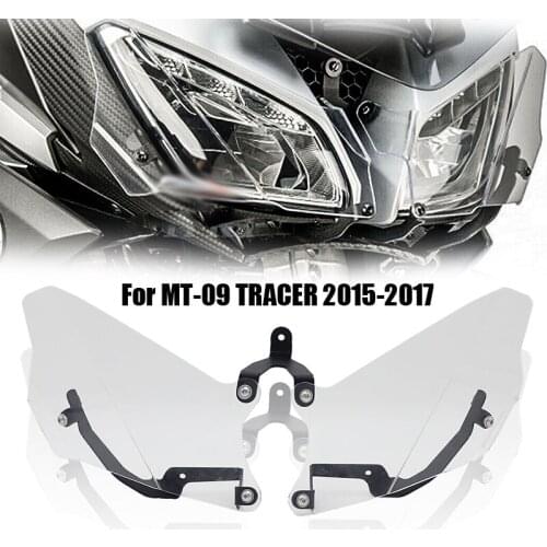 Suitable For YAMAHA MT-09 TRACER 2015 2016 2017 MT 09 Tracer Motorcycle Headlight Cover Accessories Grille Headlight Protective