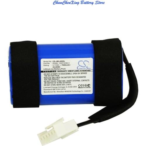 Cameron Sino 7800mAh Battery 1INR19/66-3, ID998, SUN-INTE-118 for JBL Charge 4, Charge 4BLK, Charge 4J, JBLCHARGE4BLUAM
