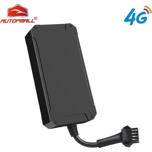 Car GPS Tracker 4G LTE Vehicle Tracker Cut Off Oil Engine Motorcycle GPS Locator Tracking Device Waterproof IPX6 Realtime Track