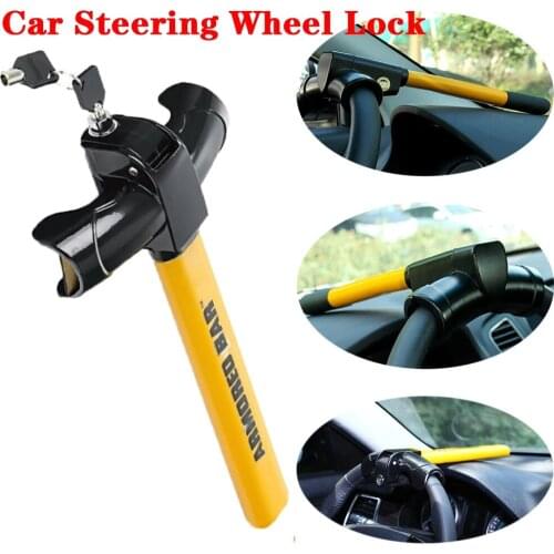 Car Van Steering Wheel Lock Anti-theft Premium Quality Strong Durable Heavy Duty Security Tool For Car SUV Truck Auto