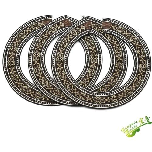 3PCS Guitar Sound hole Inlay WOOD For Classical guitar Guitar Accessories YKQ105