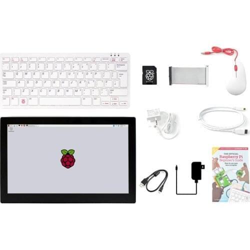 Raspberry Pi 400 Kit With 13.3inch HDMI Touch Display,Get Hands-On With Programming,A Powerful, Easy-To-Use Computer