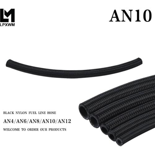 LPXWM-10 AN Pros Lite Black Racing Hose Fuel Oil Line 350 PSI 0.3M LPXWM 7314-1