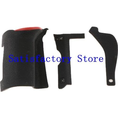 New Bady rubber (Grip+left side+thumb) repair parts For Nikon D750 SLR digital camera