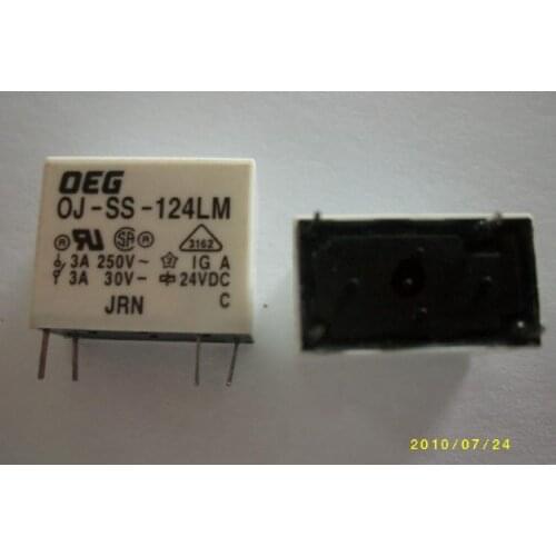 Original OJ-SS-124LM 3A 250VAC 4pin OJ-SH-124LM relays