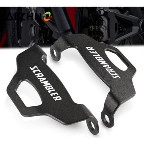 Motorcycle Front Brake Caliper Guard Cover FOR Ducati Scrambler 1100 Special Sport 1100Pro 2018-2021 Aluminum 1100 Sport Pro