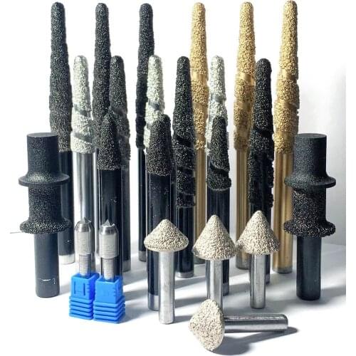 Various specifications Brazed granite relief multilayer composite cladding stone cutter CNC stone carving machine cutter