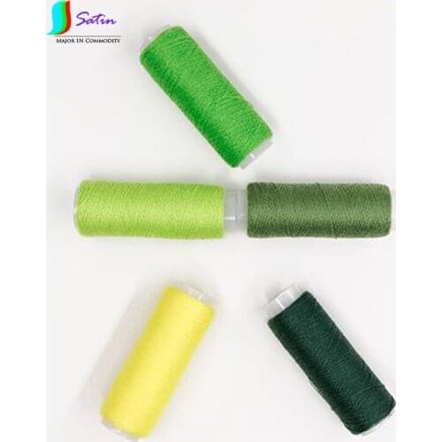 Manual DIY Tools Household Sewing Thread Set Color Hand Stitching Bag Sewing Thread Red Yellow Blue Green Pink Orange S306P